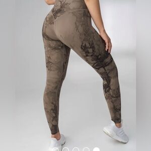 Vitality Balance Athletica brown tie dye cloud pant leggings size xxl